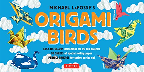 Origami Birds: Make Colorful Origami Birds with This Easy Origami Kit: Includes 2 Origami Books, 20 Projects & 98 Origami Papers